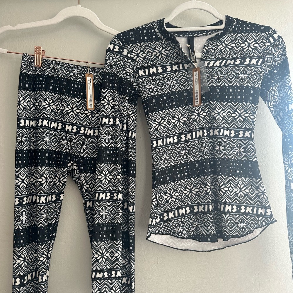 skims pajama set